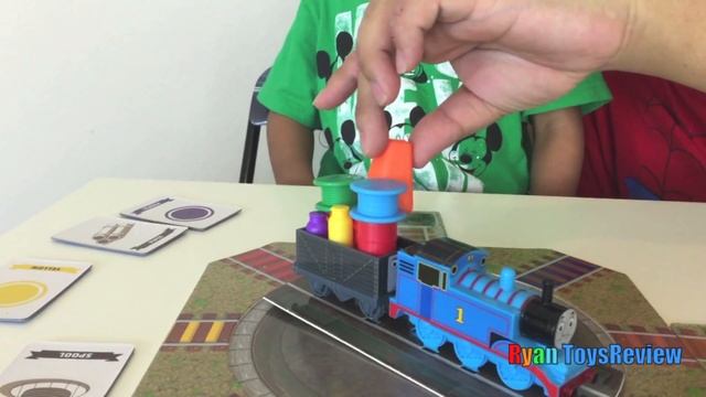 Thomas And Friends Tipsy Topsy Turvy Board Game for kids смотреть онлайн