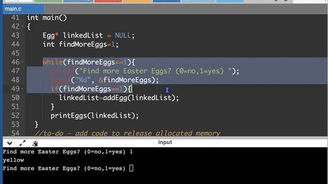 Adding to a C Linked List with malloc смотреть онлайн