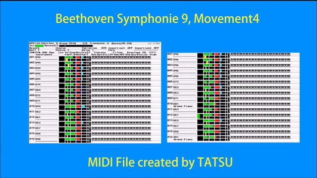 MIDI/Beethoven Symphonie 9 Movement 4 смотреть онлайн