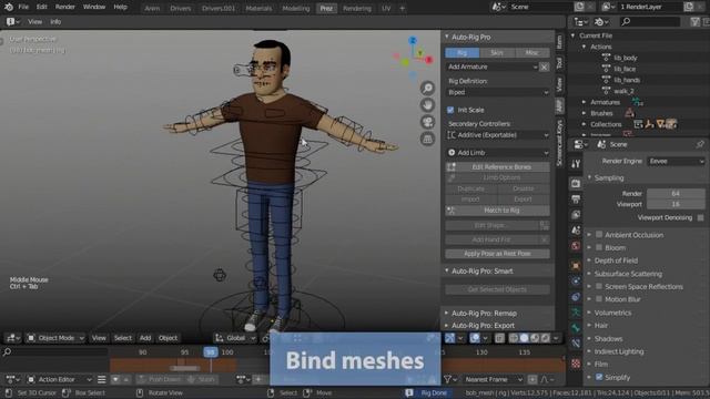 Auto-Rig Pro: Overview [v3.41 - Blender 2.8] смотреть онлайн