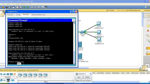 Настройка ACL на маршрутизаторах Cisco: Фильтрация трафика и безопасность сети. Шаг 15 смотреть онлайн
