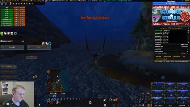 WoW Multiboxing 147 - 10 Druiden blerzen BfA смотреть онлайн
