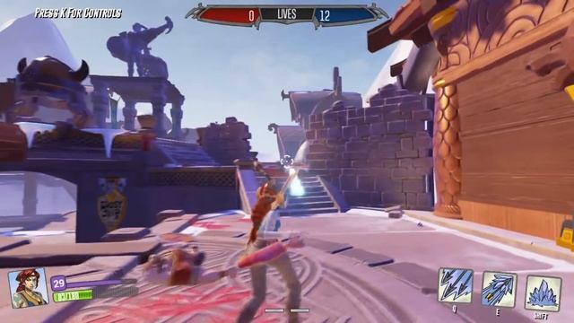 Bierzerkers The Huntress Character Gameplay смотреть онлайн