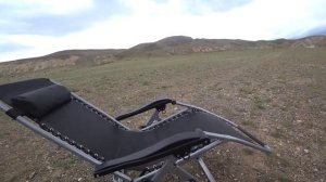 Обзор компактного туристического кресла шезлонга.