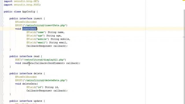 CONSUMING REST API USING RETROFIT IN ANDROID CRUD PT2 смотреть онлайн