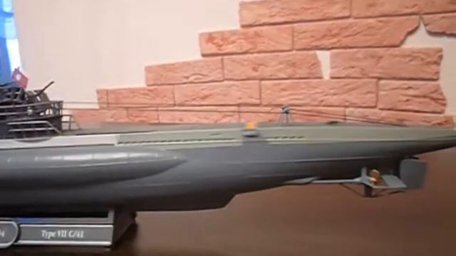 1/144 German Submarine Type VIIC смотреть онлайн