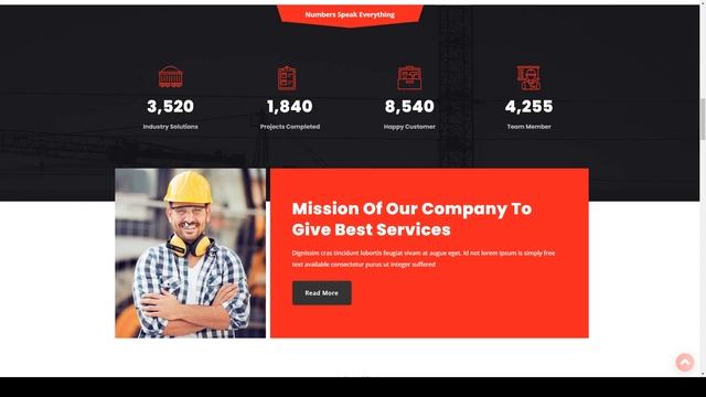 Zatrim - Factory Industrial WordPress electrician tiler смотреть онлайн
