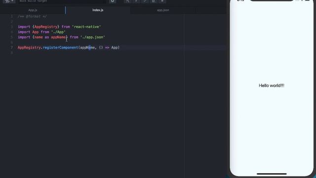 AppRegistry - React Native - Урок 6 - Level 0 смотреть онлайн