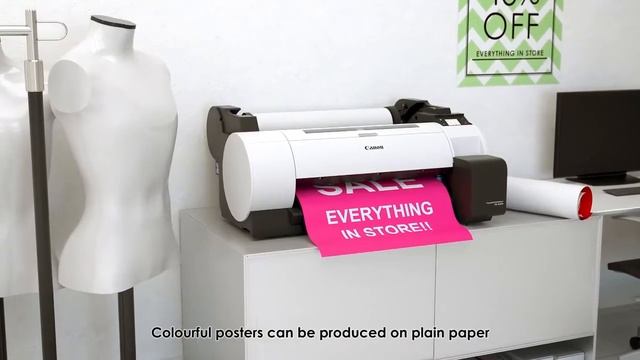 A1 Printer, A1 Large-Format Printer, Desktop Low Cost A1 Printer, Canon imagePROGRAF TA-5200 смотреть онлайн