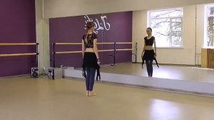 Поворот носок-пятка-пятка-носок @ Танцевальный трайбл урок, 2019