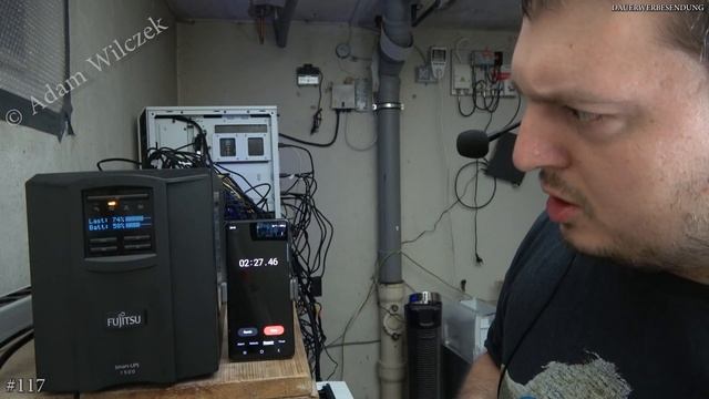 #117 APE 1500W UVS Test 2 bei 780W Last... wie lange hält sie den Strom ohne externe Stromversorgun смотреть онлайн