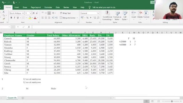 Annveshan - Video on Excel count смотреть онлайн