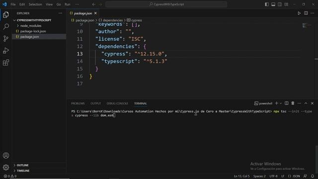 Cypress Automatización de Cero a Master | 8 | Cypress con TypeScript | смотреть онлайн