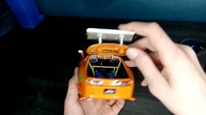 обзор Toyota supra из форсажа от Jada Toys