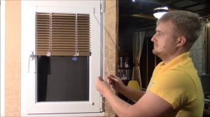 Кассетные горизонтальные жалюзи Venus на пластиковое окно #АкадемияЖалюзи.mp4