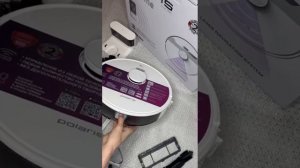 Робот-пылесос Polaris PVCR 6001 WI-FI IQ HOME для сухой и влажной уборки с построением карты.