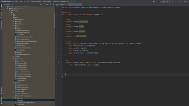 Patrón de diseño PROTOTYPE Ejemplo SENCILLO смотреть онлайн