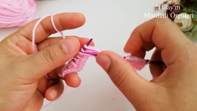 İki günde yelek örün🌼 kolay iki şiş örgü modeli 🎉knitting crochet смотреть онлайн