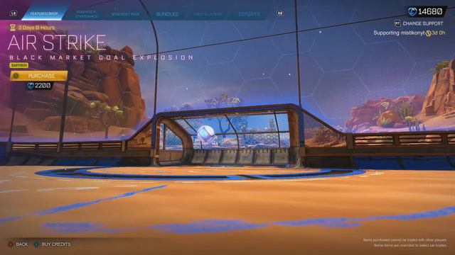 ROCKET LEAGUE ITEM SHOP - Saffron Air-Strike Black Market Goal Explosion - 06.10.21 смотреть онлайн