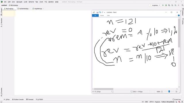 Palindrome Number | Loop Code Practice | Python Tutorial in Hindi | #20 смотреть онлайн