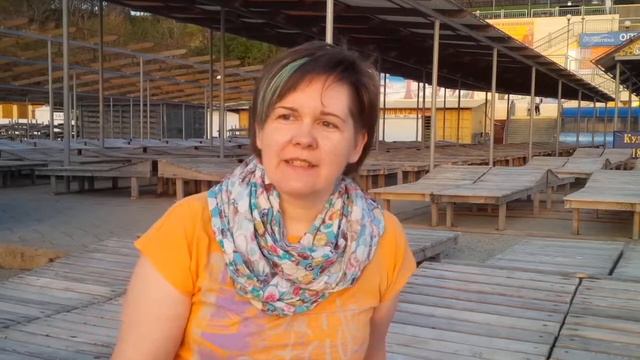 Английский для начинающих. Закат на море в Малой бухте. Анапа, май 2017. English for beginners. смотреть онлайн