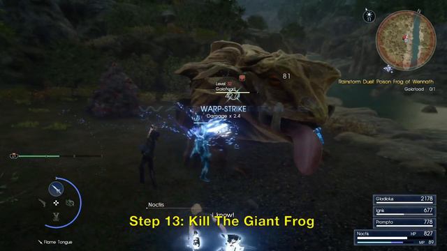 Final Fantasy XV: Bounty Hunt: Rainstorm Duel! Poison Frog of Wennath (FFXV GaiaToad Secrets) смотреть онлайн