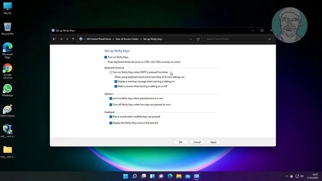 Fix Beeping Sound When Repeatedly Pressing SHIFT key In Windows 11 смотреть онлайн
