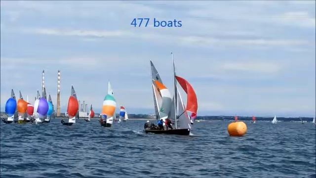 Racing At The Volvo Dun Laoghaire Regatta