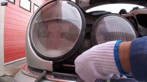 Снятие передней фары Mercedes W210 Headlight Removal