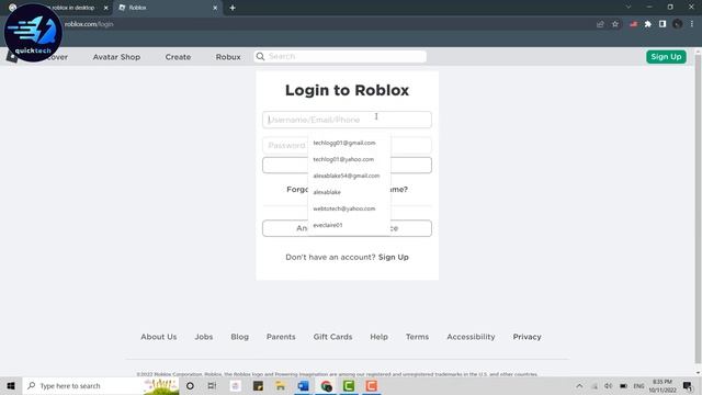 How to Login to Roblox in Desktop 2022 | Login Roblox | Roblox quick Login | Sign In Roblox 2022 смотреть онлайн