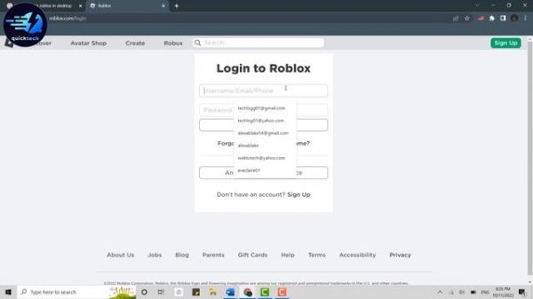How to Login to Roblox in Desktop 2022 | Login Roblox | Roblox quick Login | Sign In Roblox 2022