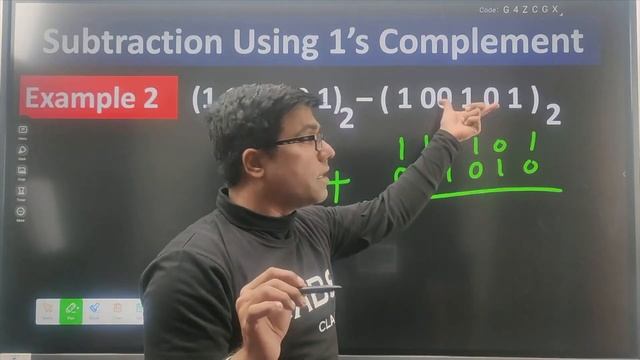 Subtraction using 1s complement | Subtraction of Binary numbers using 1's Complement смотреть онлайн