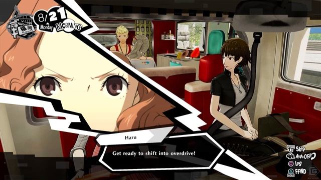 Persona 5 Strikers - Haru Driving Skills смотреть онлайн
