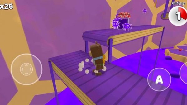 Проходим УЛЕЙ в SUPER BEAR ADVENTURE! Нашли ОГРОМНОГО червя! Мы ФИОЛЕТОВЫЕ МЕДВЕДИ!///Дианочка ТВ//