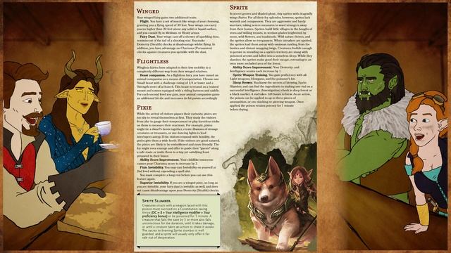 Playable Fairy Race - D&D 5e Homebrew Race Discussion смотреть онлайн