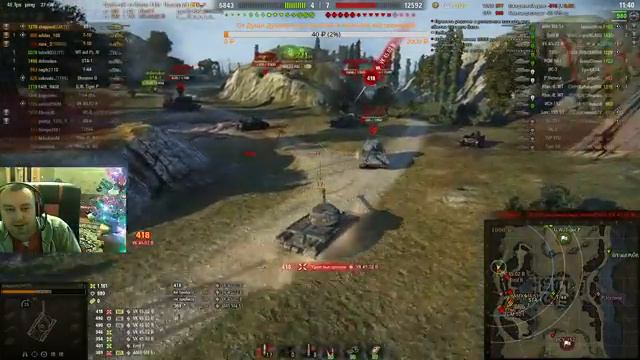 World of Tanks. СТ-1. Ужасен в стоке!!! + общение со зрителями смотреть онлайн