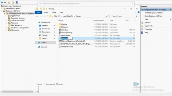 Windows Deployment Services (WDS)/Microsoft Deployment Toolkit (MDT) basics on Server 2019