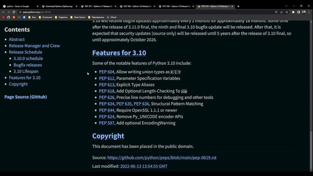PyCast Актуальный Python в 2022 смотреть онлайн