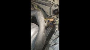 Замена датчика включения вентилятора на Opel Vectra B 1999г. Двигатель X18XE1