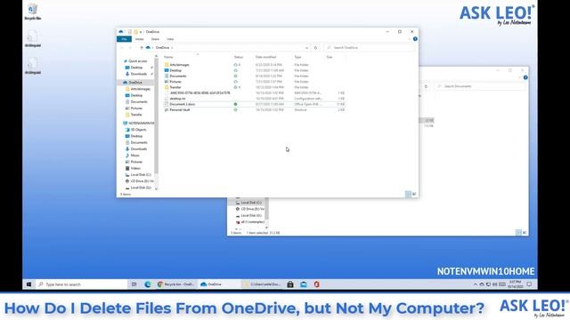 How Do I Delete Files From OneDrive, but Not My Computer? смотреть онлайн