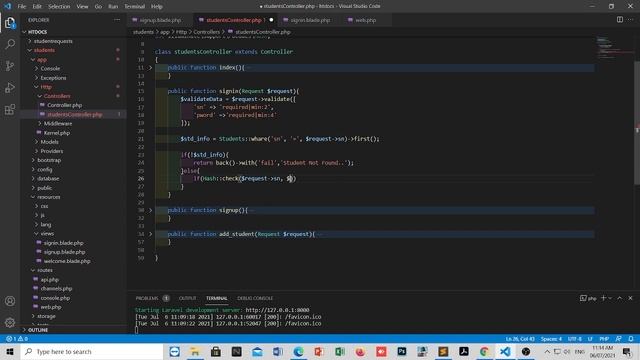 Lesson 4 Login Session Route Group Middleware смотреть онлайн