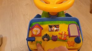Машинка-каталка Kiddieland Винни Пух