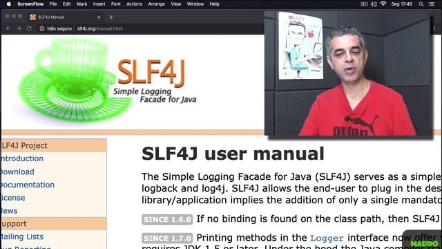 Curso Formação Developer Especialização em Telemetria Android - Simple Logging Facade for Java SLF4 смотреть онлайн