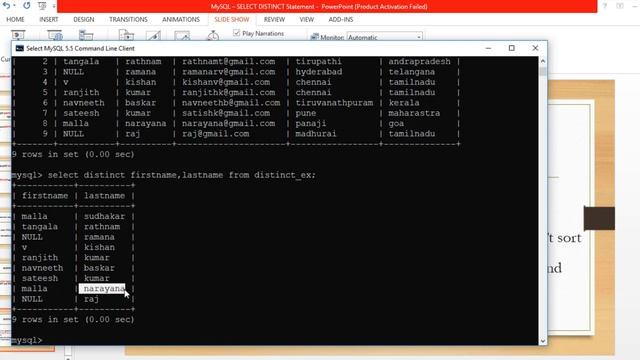 Lesson 7: Select Distinct Clause in MySQL смотреть онлайн