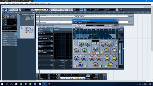 Запись гитары в линию в Cubase. Реампинг смотреть онлайн