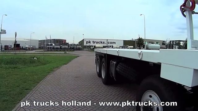 pktrucks MAN TGS 41.430 BB-WW 8x8 with flat-bed and winch смотреть онлайн