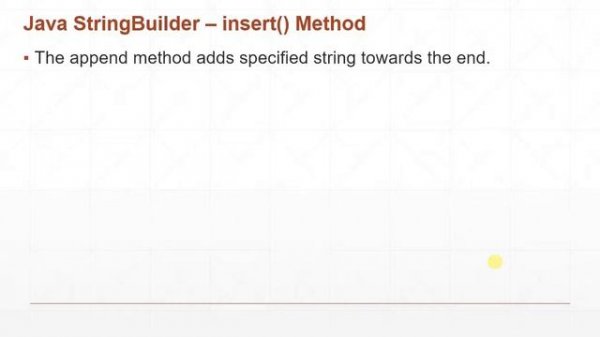 Java StringBuilder Explained with Example | Java Tutorial Part 1 #06