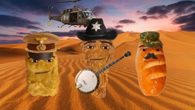 Наггетс ,курочка из кфс и военный багет танцуют смотреть онлайн