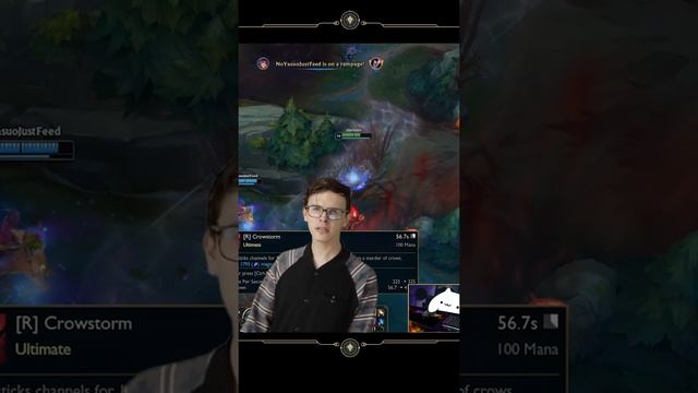 Fiddlesticks "Ks + Rate my Dodge Skill" #shorts смотреть онлайн