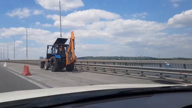 Ремонт Южного моста Киев 05.07.2019. Работа стоит, а бютжет осваивается смотреть онлайн
